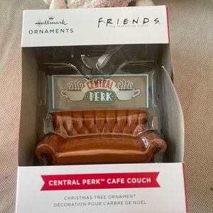 Hallmark Friends Brown Couch Ornament